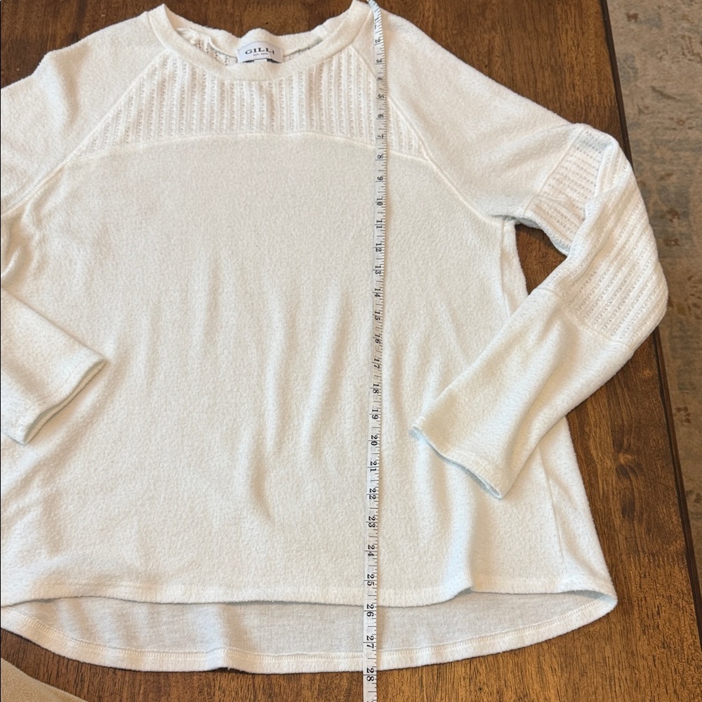 Gilli Ivory Knit Sweater - Picture 6 of 6